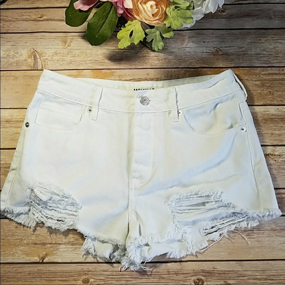 Brandy Melville High Waisted Jean Shorts
